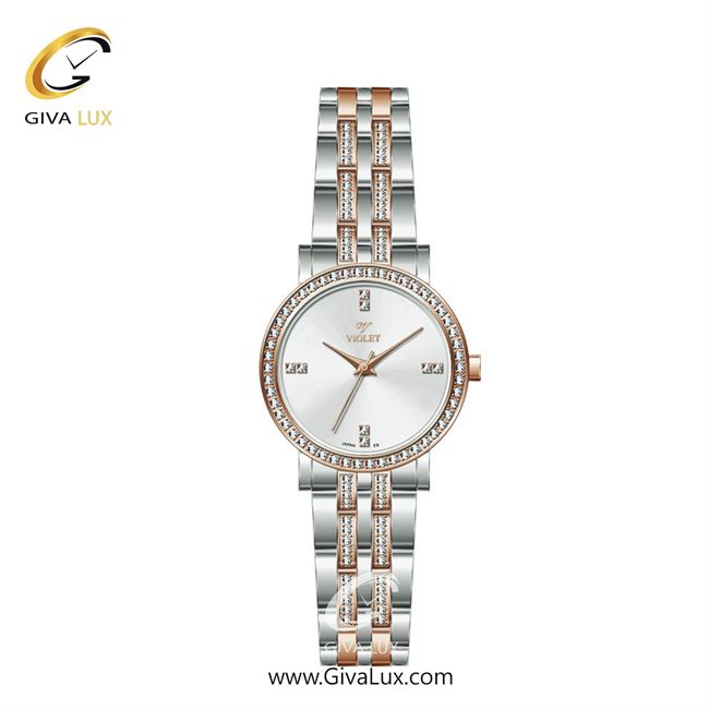 ساعت مچی اورجینال زنانه ویولت VIOLET رزگلد-نقره ای | رزگلد-نقره ای| نقره ای| کد رفرنس 0583/2